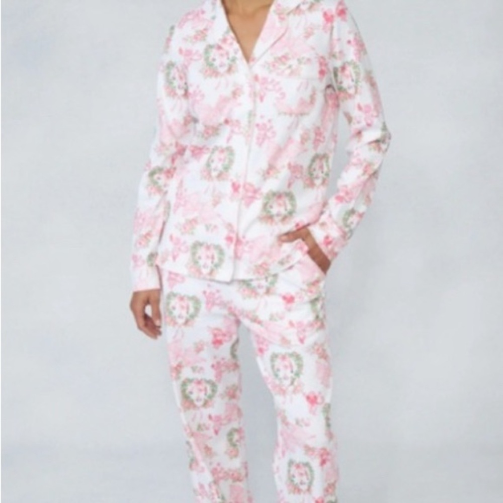 Limited Edition Exclusive Roller Rabbit x Love Shack Fancy Christmas Pajamas MED